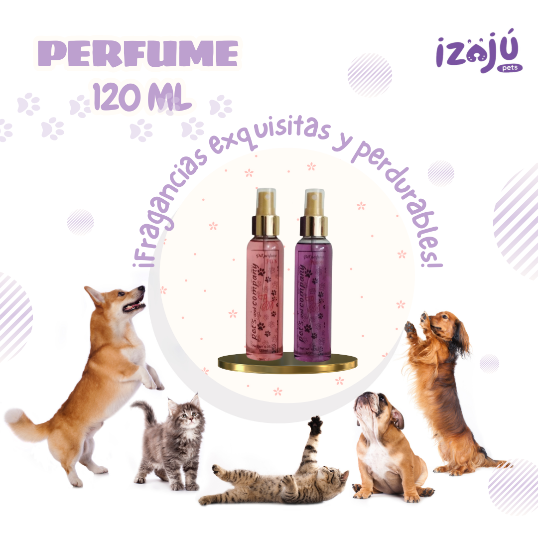 Kit de Baño para Mascotas 500 ml - Shampoo Keratina y Perfume