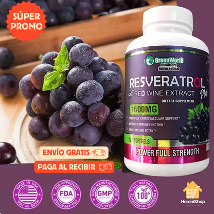 Resveratrol Plus® - 100 Cápsulas