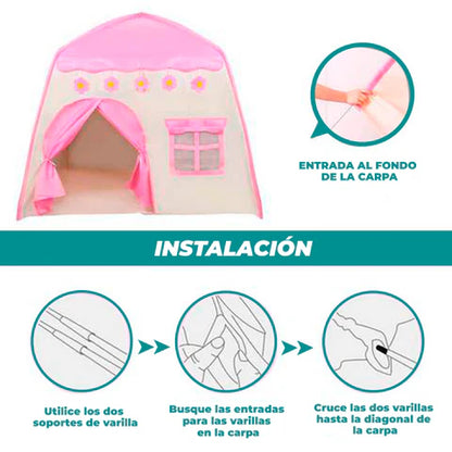 Carpa Infantil Portátil - Rincón de Aventuras™